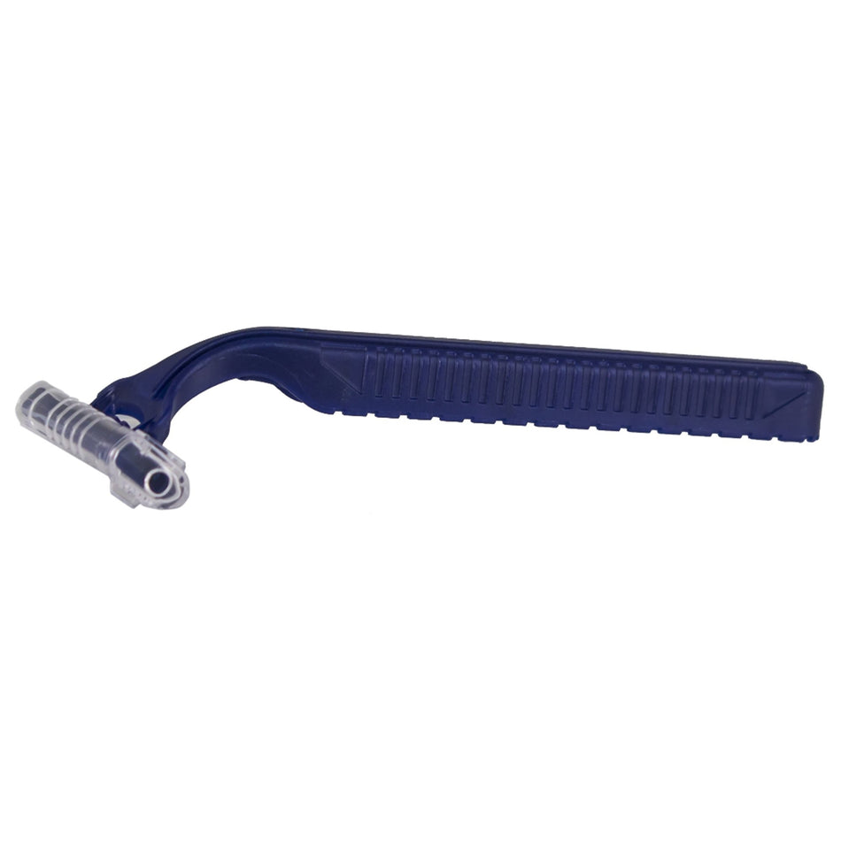 Grip-N-Glide Razor-Personal Razor with Lubricating Strip Grip-N-Glide Single Edge Twin Blade NonSterile Disposable