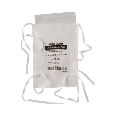McKesson Ice Bag, 7 x 10 Inch-Ice Bag McKesson General Purpose 7 X 10 Inch Fabric Disposable