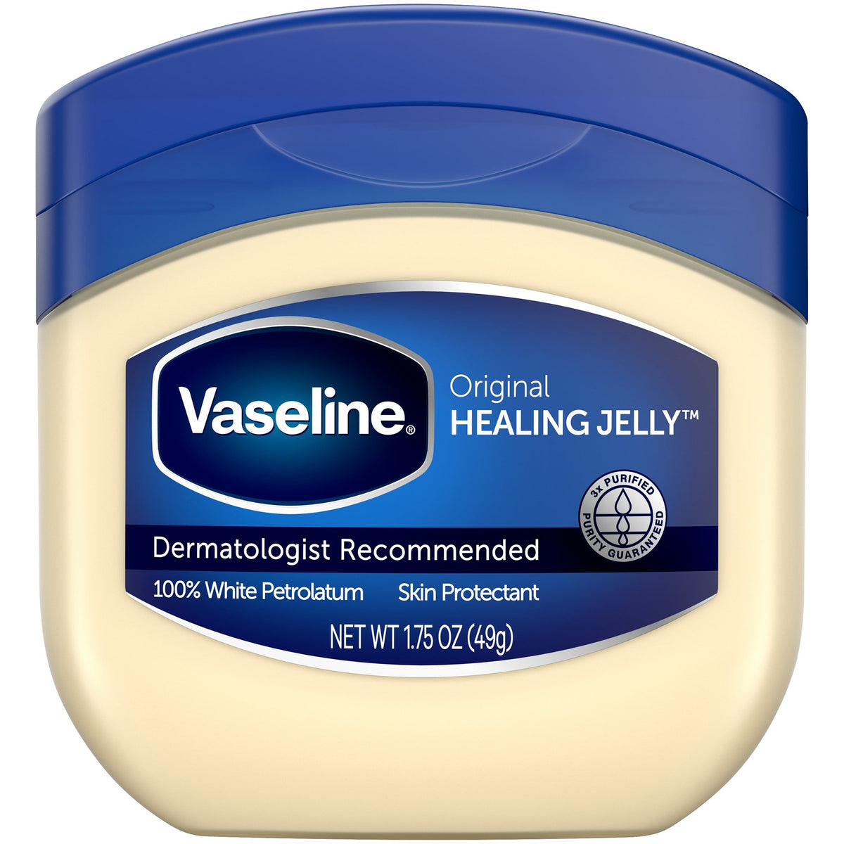 Vaseline Petroleum Jelly-Petroleum Jelly Vaseline 1.75 oz. Jar NonSterile