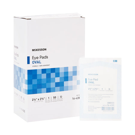 McKesson Eye Pad, 2-1/8 x 2-5/8 Inch - Wound Care>General Wound Care>General Purpose Dressings>Gauze Dressings - McKesson...