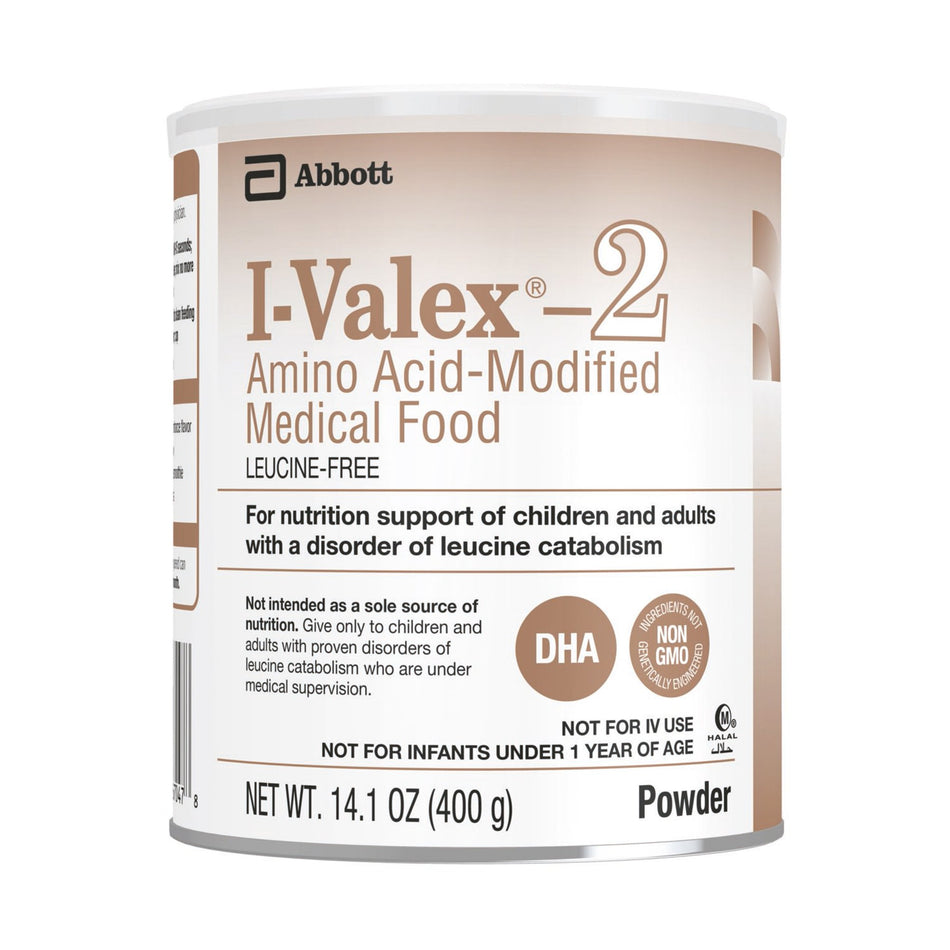 I-Valex-2 Amino AcidModified Medical Food for Leucine Catabolism, 14.1-ounce can-Oral Supplement I-Valex-2 Unflavored Powder 14.1 oz. Can