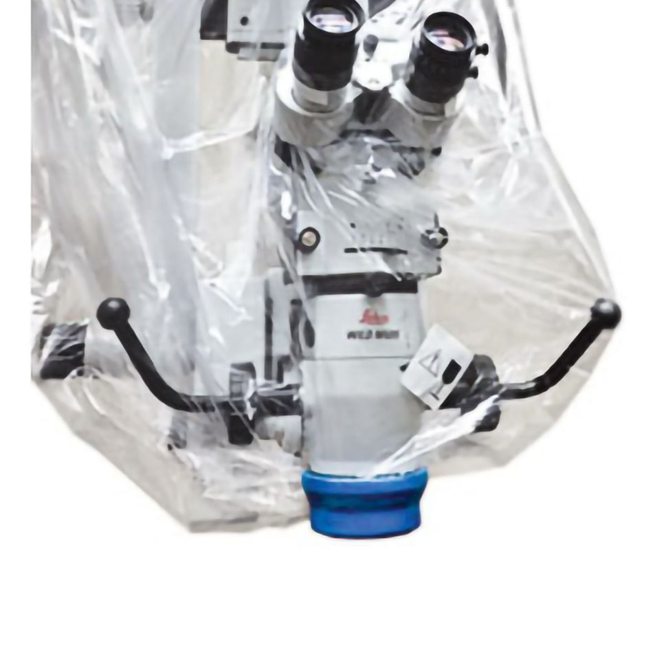 Vari-Lens2 Microscope Drape for use with Leica Microscopes-Microscope Drape VARI-LENS2 52 X 160 X 2-1/2 Inch For Leica Microscopes