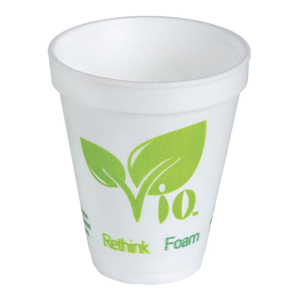 WinCup White Foam Drinking Cup, 12-ounce capacity-Drinking Cup WinCup 12 oz. White Polystyrene Disposable