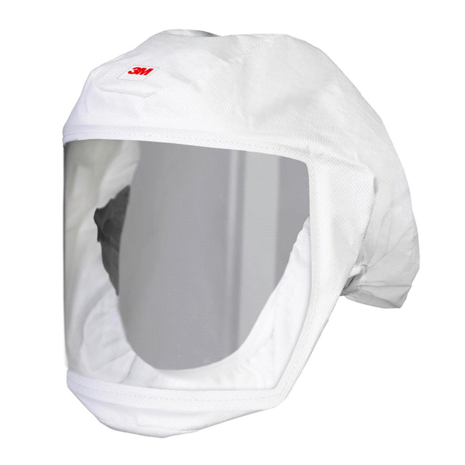 3M Versaflo Headcover with Integrated Head Suspension, Small / Medium-3M Versaflo Air Purifying Respirator Headcover Integrated Head Suspension Pull On Closure Small / Medium White