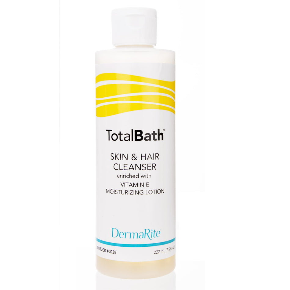 DermaRite� TotalBath� Body Wash, 7.5 oz.-Body Wash DermaRite� TotalBath� Lotion 7.5 oz. Bottle Mild Scent