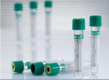 Vacuette Venous Blood Collection Tube, 4 mL, 13 x 75 mm-VACUETTE Venous Blood Collection Tube Sodium Heparin Additive 4 mL Pull Cap Polyethylene Terephthalate (PET) Tube