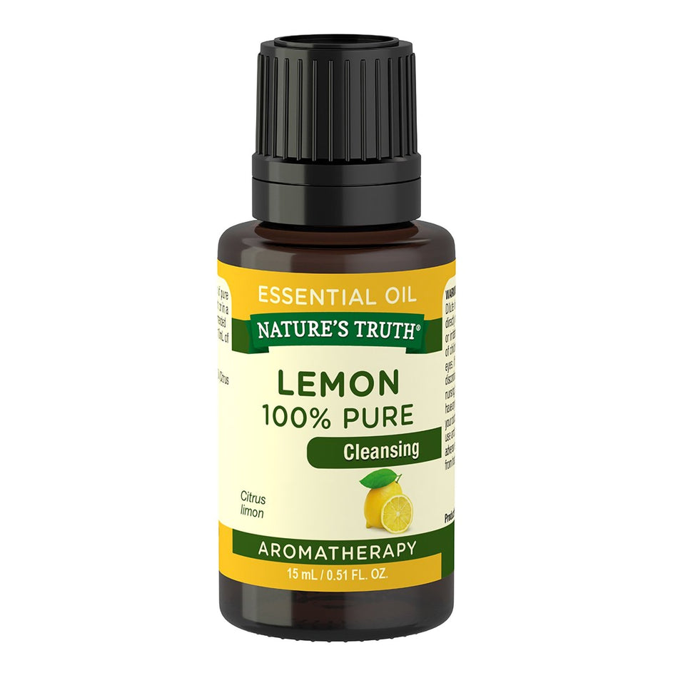Nature's Truth Lemon Essential Oil-Essential Oil Nature's Truth� 15 mL
