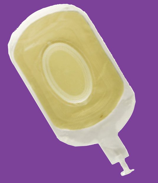 Eakin Fistula and Wound Drainage Pouch 6-1/3 x 9-7/10 Inch-Fistula / Wound Drainage Pouch Eakin