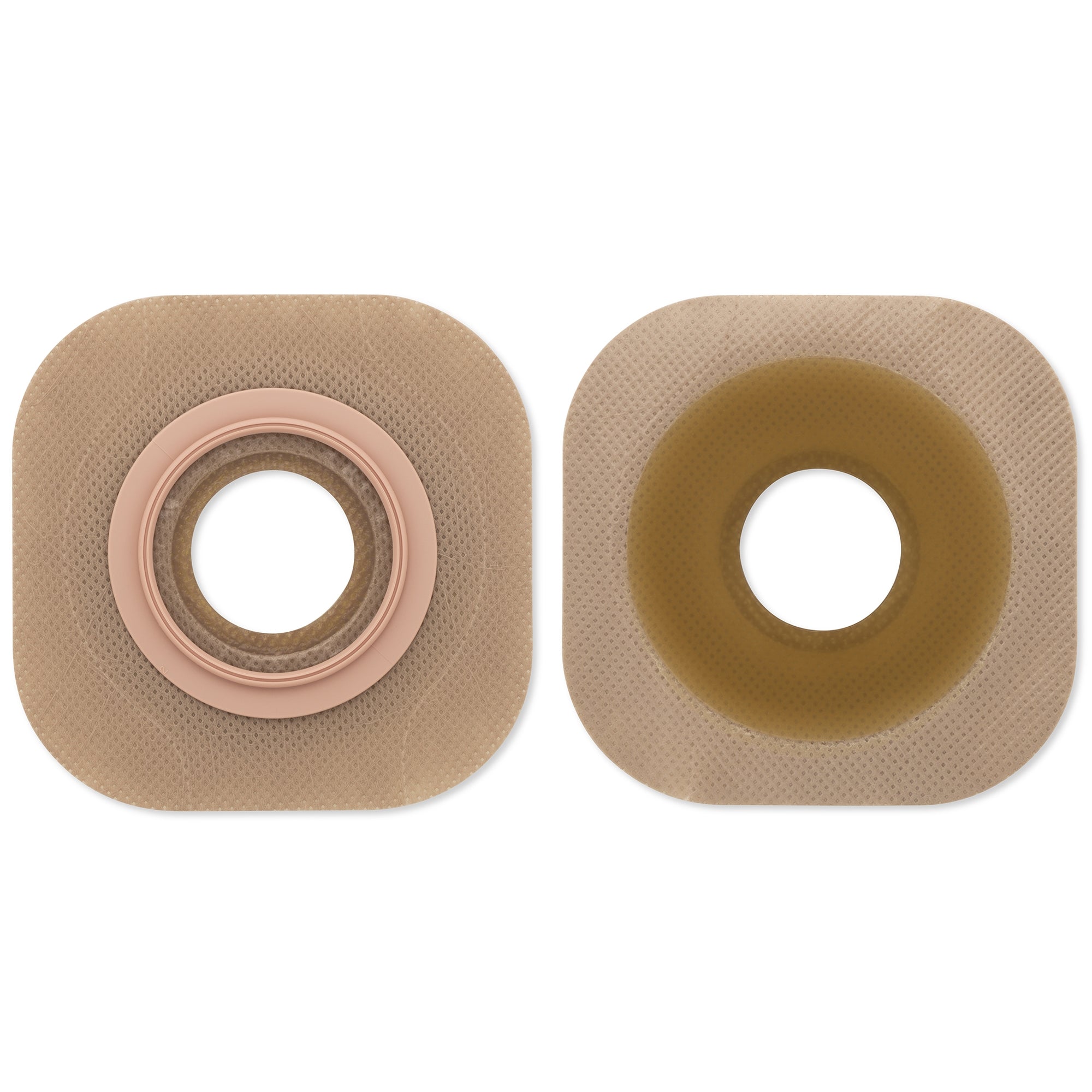 New Image Flextend Colostomy Barrier With Inch Stoma Opening-"Ostomy Barrier New Image Flextend Precut, Extended Wear Adhesive Tape 44 mm Flange Green Code System Hydrocolloid 3/4 Inch Opening"