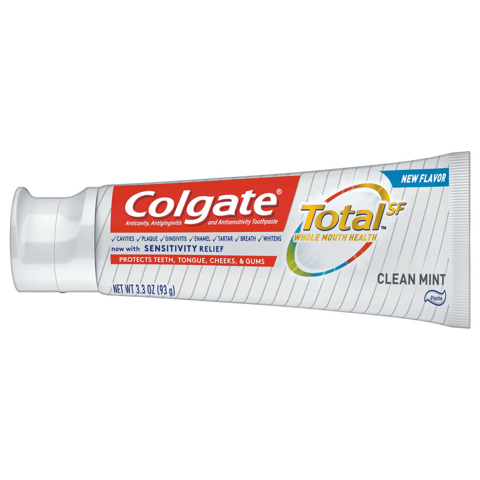Colgate Total Toothpaste, Clean Mint Flavor, 3.3 oz Tube-Toothpaste Colgate� Total Clean Mint Flavor 3.3 oz. Tube