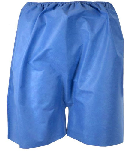 HPK Industries Exam Shorts, 2X-Large-Exam Shorts 2X-Large Blue SMS Adult Disposable