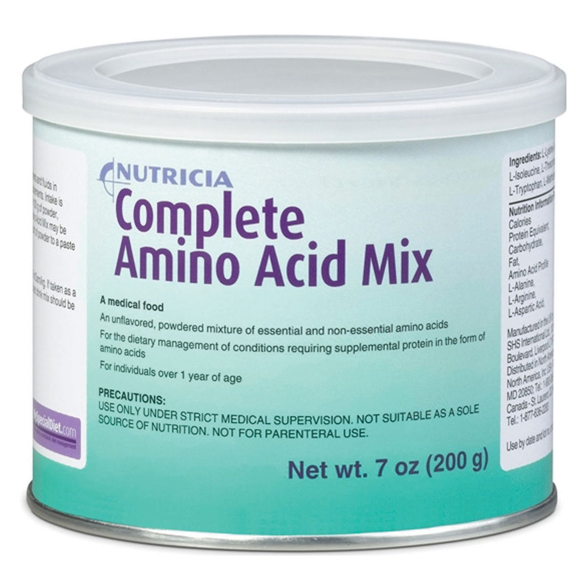 Complete Amino Acid Mix Medical Food, 7 oz. Can-Oral Supplement Complete Amino Acid Mix Unflavored Powder 7 oz. Can