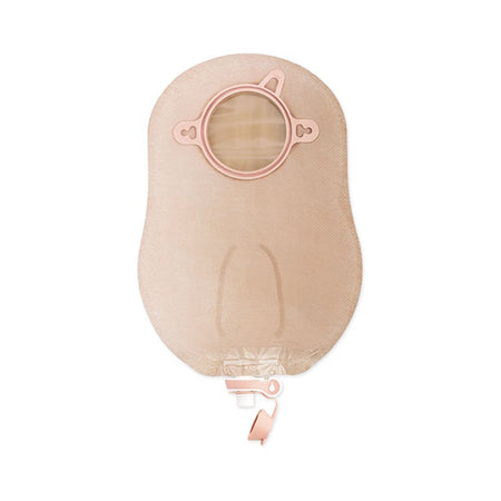 New Image™ 18412 Two-Piece Transparent Urostomy Pouch, 44 mm Flange, Green Match - Ostomy>Ostomy Pouches - Hollister