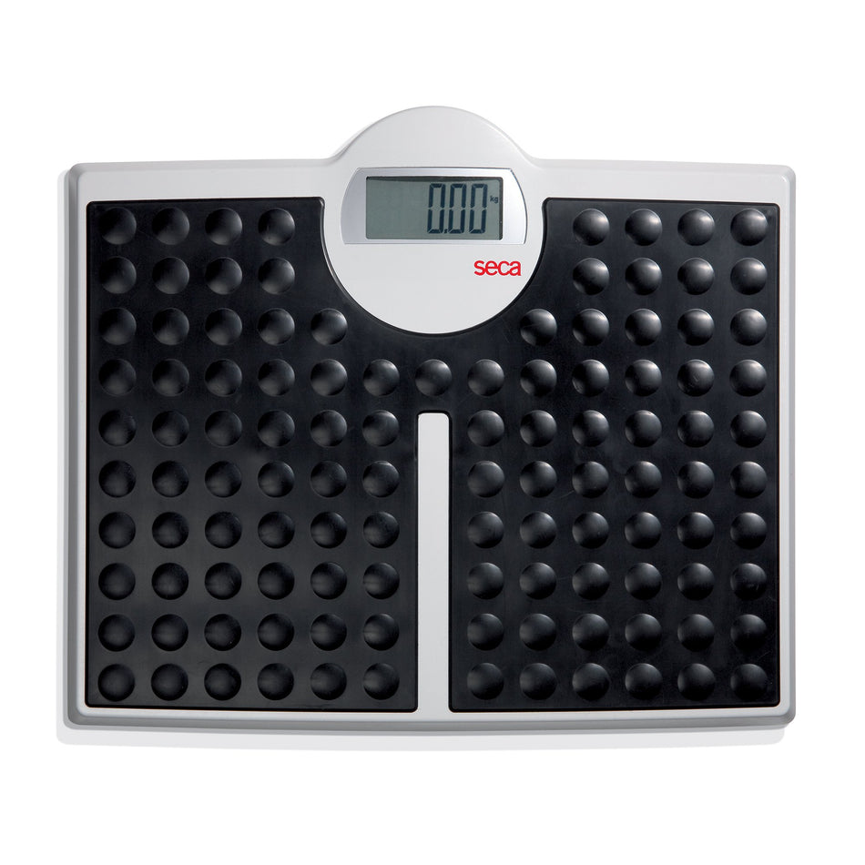 Digital Floor Scale, High Capacity-Floor Scale seca� 813 Digital Display 440 lbs. / 200 kg Capacity Black Battery Operated