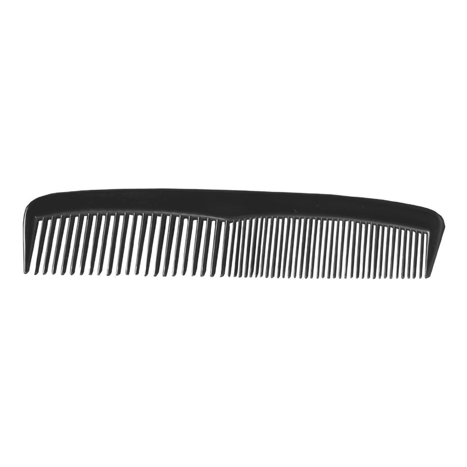 New World Imports Comb-Comb 5 Inch Black Plastic