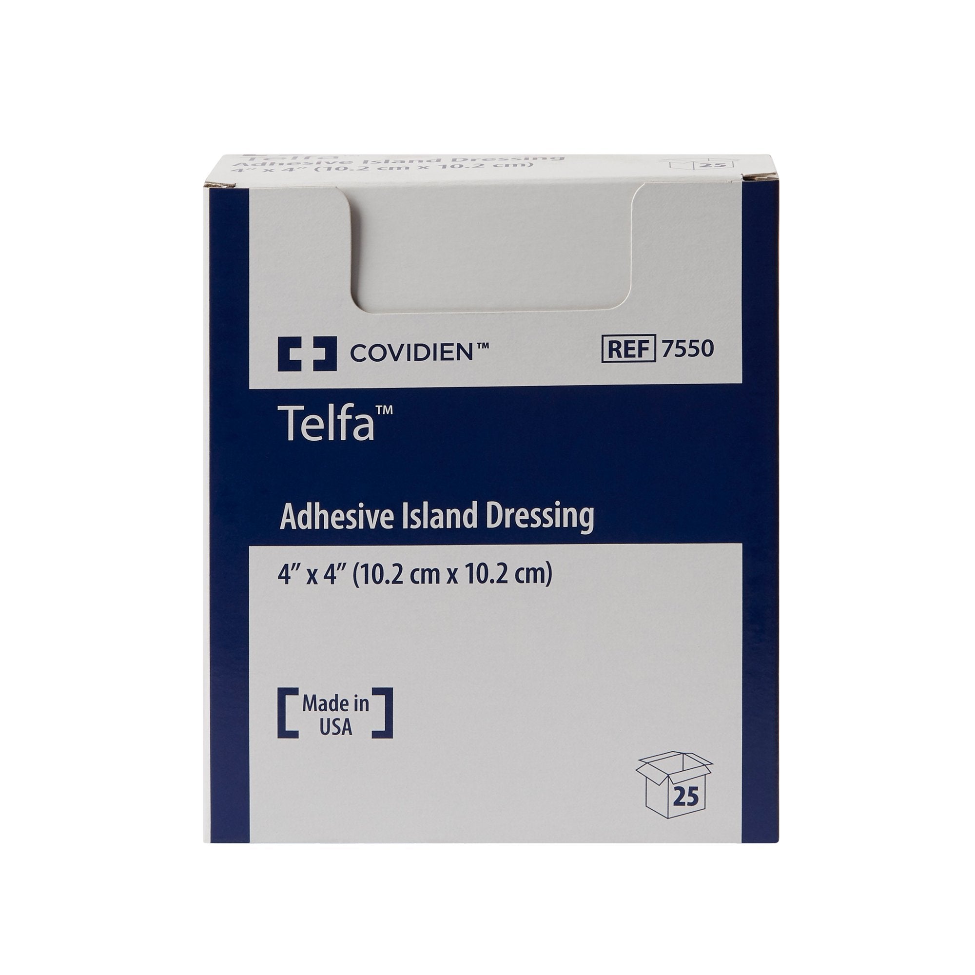 Telfa™ White Adhesive Dressing, 4 x 4 Inch - Wound Care>Advanced Wound Care>Composite and Cover Dressings - Cardinal