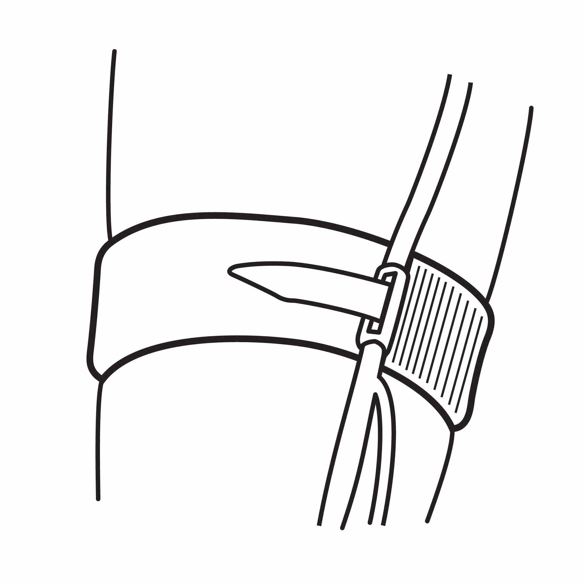 Strap, Stirrup Procedure Table Stirrups - Furnishings>Tables>Table Accessories - O&M Halyard Inc
