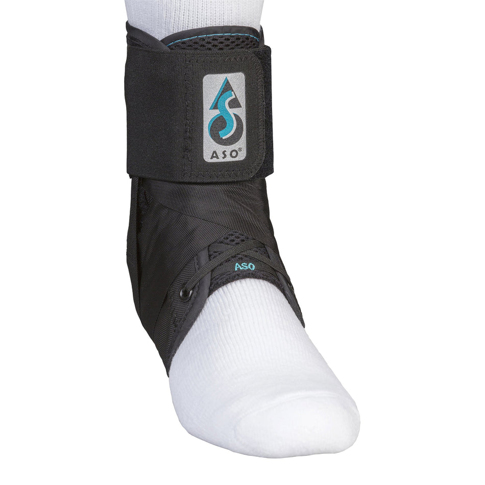 ASO Ankle Support-Ankle Support ASO X-Large Lace-Up / Hook and Loop Strap Closure Foot