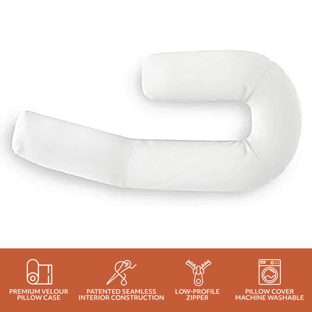 MedCline Therapeutic Body Pillow, Small, Up to 5'1"-Body Pillow Positioner MedCline� 18 W X 45 D X 5 H Inch Foam Freestanding