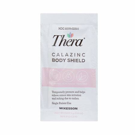 Thera Calazinc Body Shield Skin Protectant, 4 grams-Skin Protectant Thera Calazinc Body Shield 4 Gram Individual Packet Scented Cream