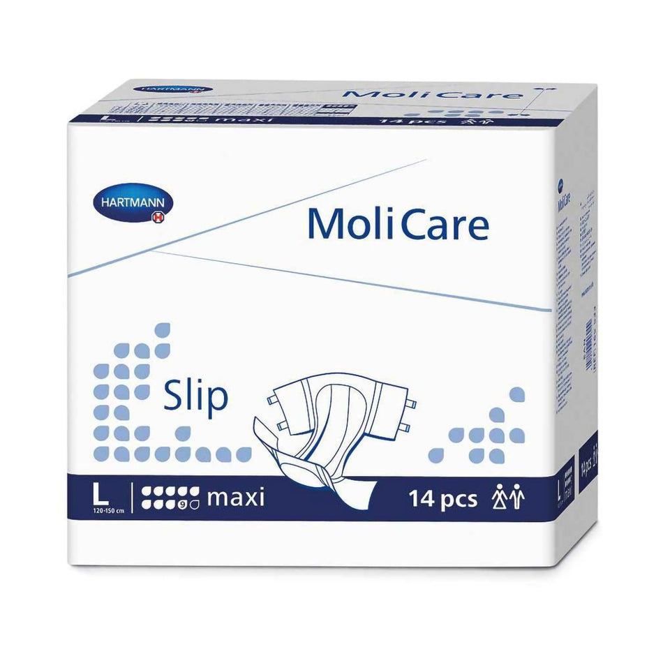 MoliCare� Slip Maxi Incontinent Brief, Large-Unisex Adult Incontinence Brief MoliCare� Slip Maxi Large Disposable Heavy Absorbency