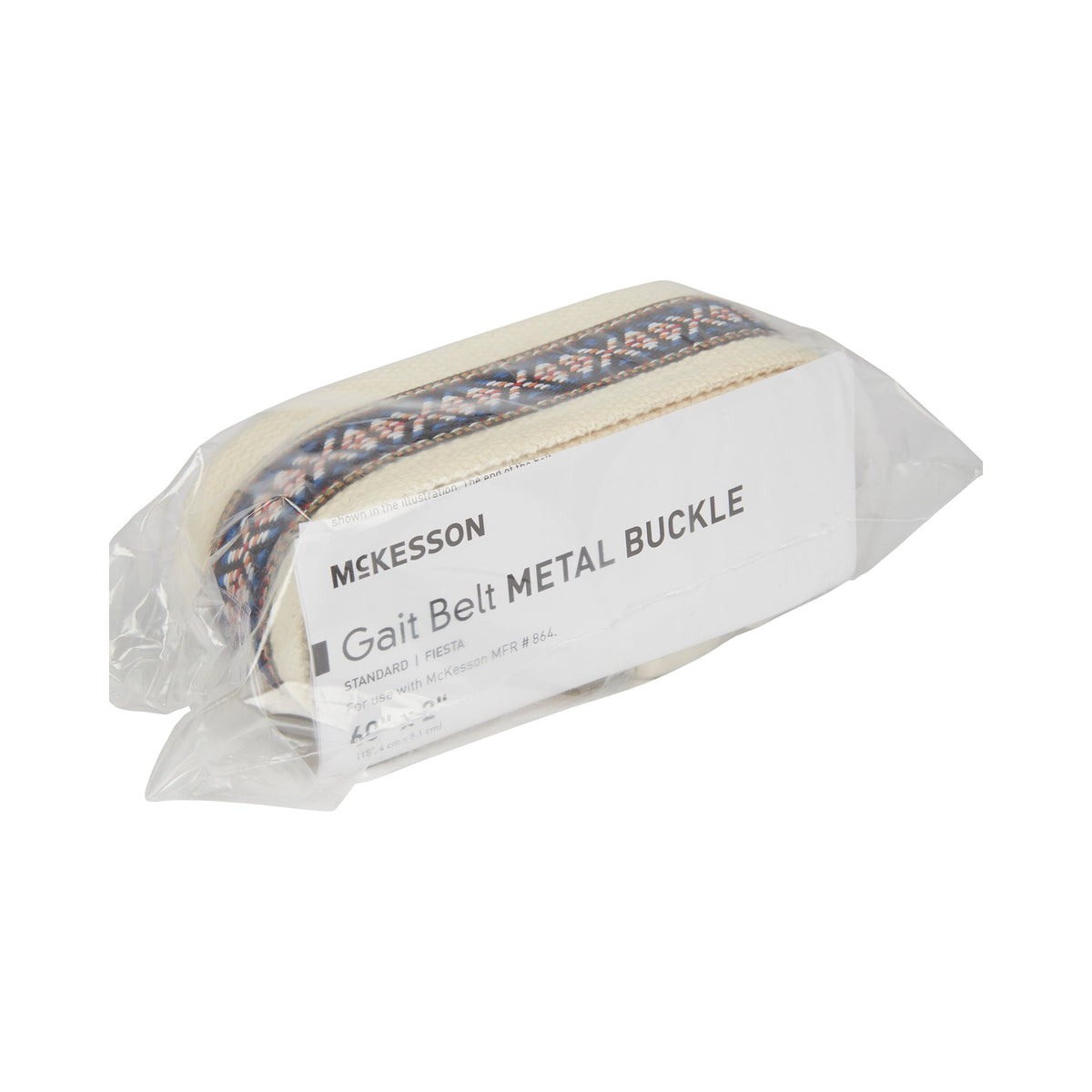 McKesson Fiesta Design Gait Belt, 60 Inch-Gait Belt McKesson 60 Inch Length Fiesta Design