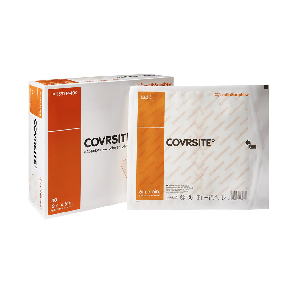 Covrsite Composite Dressing, 6 x 6 Inch-Composite Dressing Covrsite 6 X 6 Inch Square Sterile