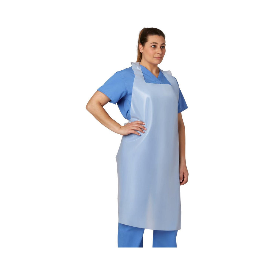 Medline� General Purpose Apron-General Purpose Apron Pullover Style White Disposable