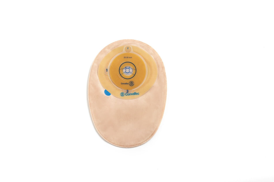 Esteem + One-Piece Closed End Opaque Ostomy Pouch, 8 Inch Length, 1-3/16 to 1-9/16 Inch Stoma-Ostomy Pouch Esteem+ One-Piece System 8 Inch Length 1-3/16 to 1-9/16 Inch Stoma Closed End