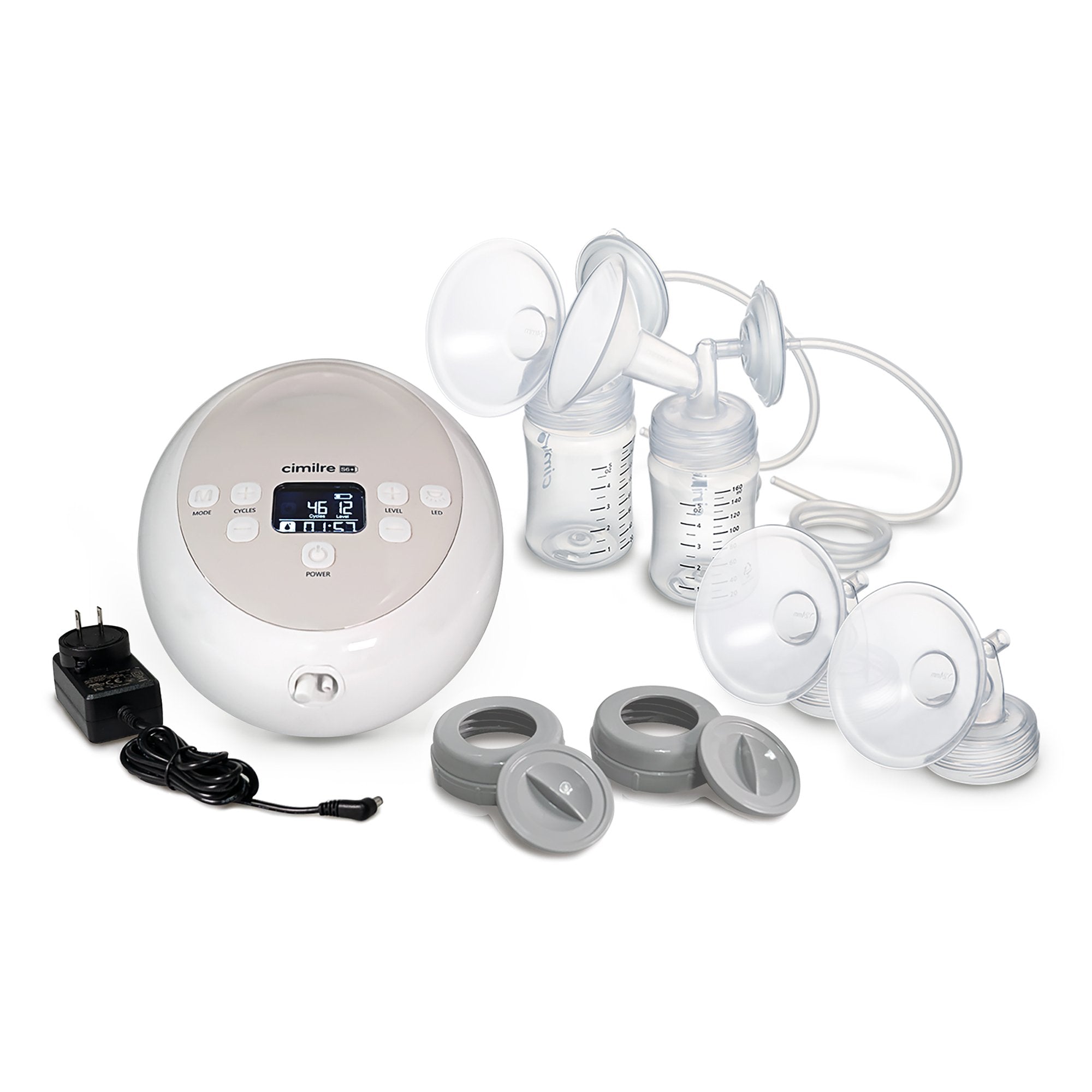Cimilre S6+ Adjustable Rechargeable Breast Pump Kit-Double Electric Breast Pump Kit Cimilre S6+