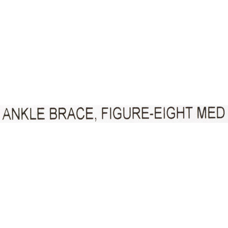 McKesson Low Profile / Open Heel / Open Toe Ankle Brace, Medium-Ankle Brace McKesson Medium Lace-Up / Figure-8 Strap / Hook and Loop Closure Foot