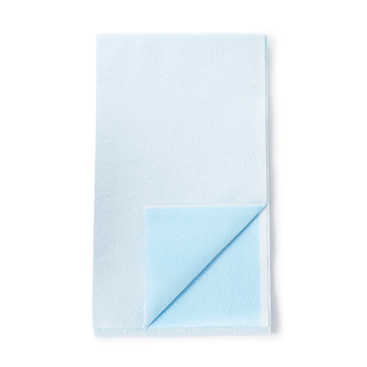 Graham Medical Blue Flat Stretcher Sheet, 40 x 96 Inch - Textiles>Sheets - Graham Medical Products