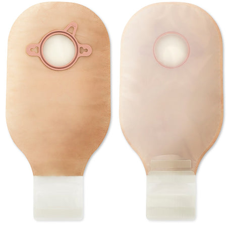 New Image Drainable Transparent Colostomy Pouch, 12-Inch Length, 2 Inch Flange-Colostomy Pouch New Image Two-Piece System 12 Inch Length Drainable