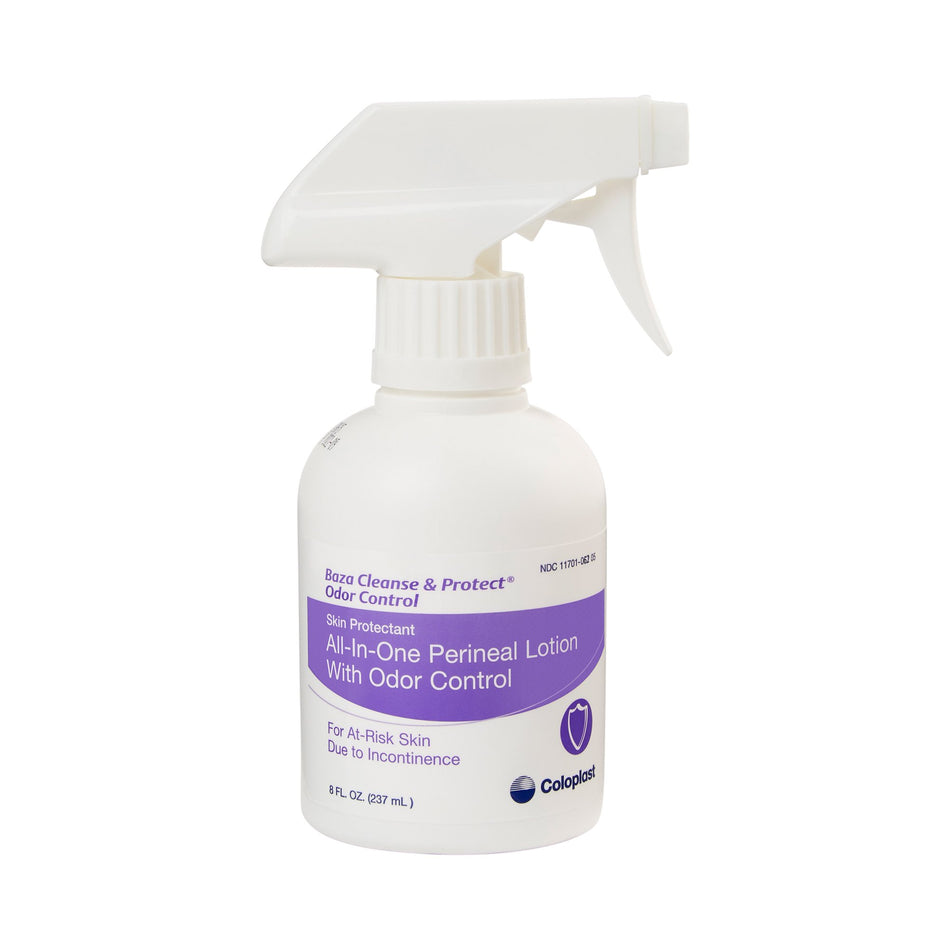 Baza Cleanse and Protect with Odor Control Perineal Wash, 8 oz. Spray Pump Bottle-Perineal Wash Baza Cleanse and Protect with Odor Control Lotion 8 oz. Pump Bottle Scented