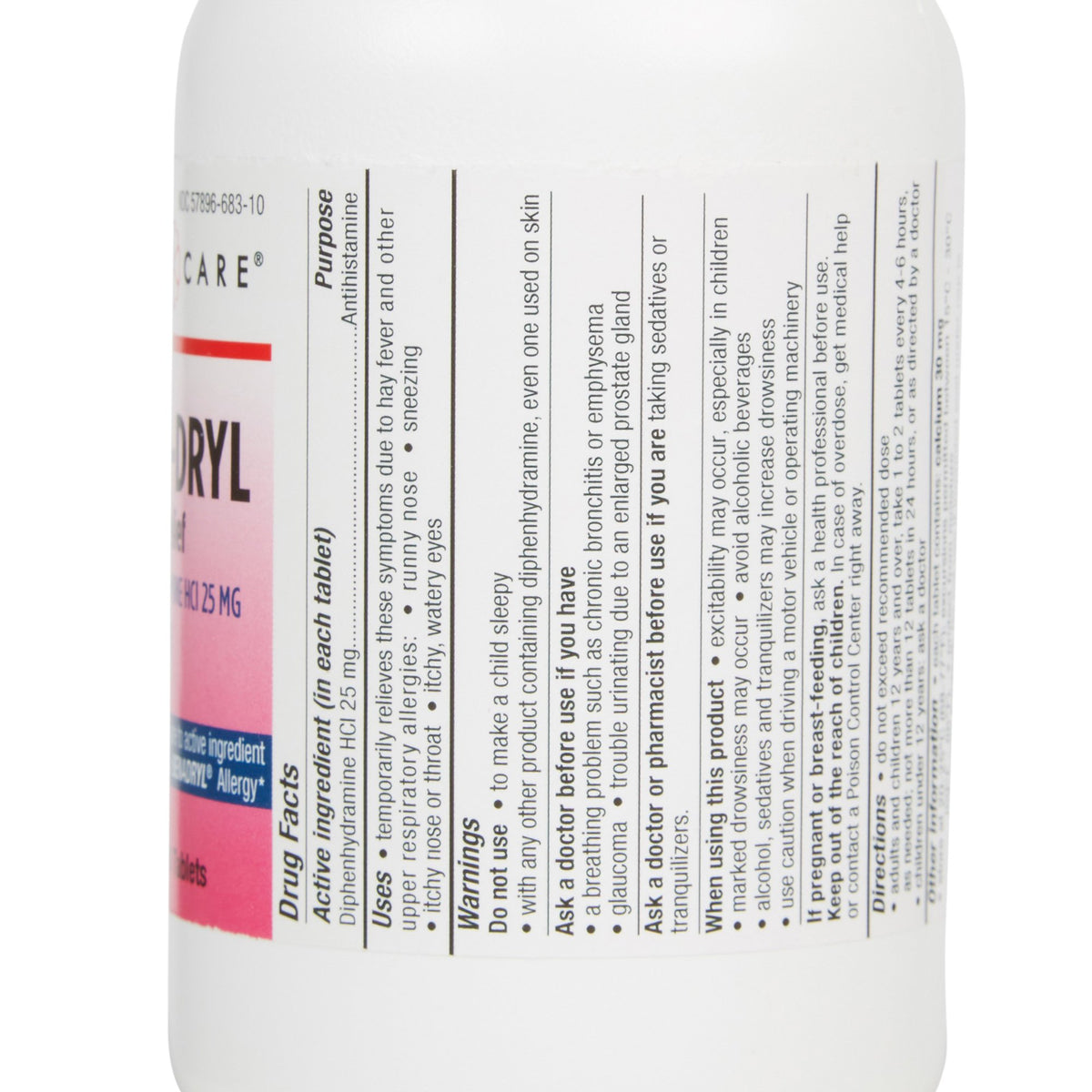Geri-Care® Diphenhydramine Allergy Relief - Pharmaceuticals>Over the Counter>Allergy Relief - Geri-Care