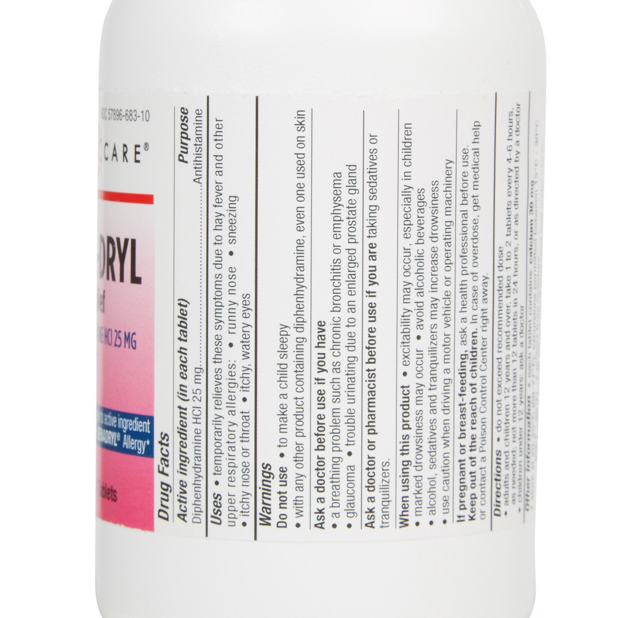 Geri-Care® Diphenhydramine Allergy Relief - Pharmaceuticals>Over the Counter>Allergy Relief - Geri-Care