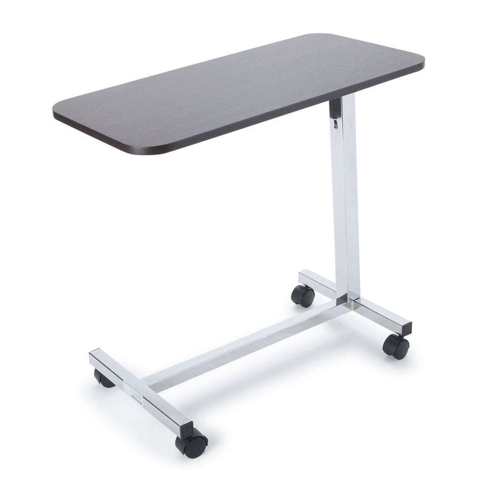 McKesson Overbed Table, Non-Tilt, Spring-Assisted Lift, 28-1/4 to 43-1/4 Inch Height Range-Overbed Table McKesson Non-Tilt Spring Assisted Lift 28-1/4 to 43-1/4 Inch Height Range