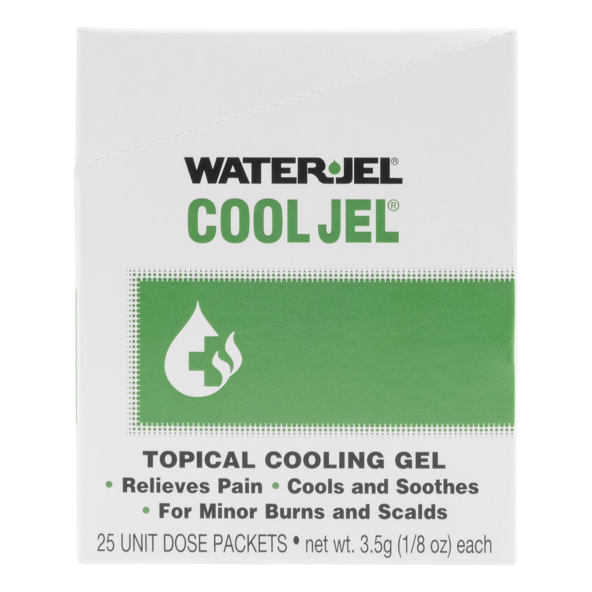 Water Jel Cool Jel Burn Relief-Burn Relief Water Jel Cool Jel Topical Gel 3.5 Gram Individual Packet