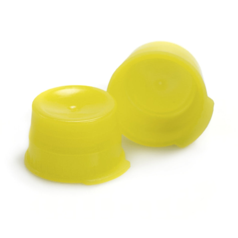McKesson Yellow Tube Closure, 13 mm-"McKesson Tube Closure Polyethylene Snap Cap Yellow 13 mm For Use with 13 mm Blood Drawing Tubes, Glass Test Tubes, Plastic Culture Tubes NonSterile"