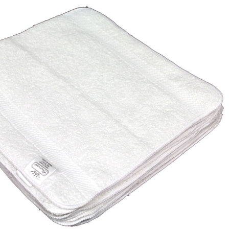 Gladiator Indulgence Washcloth, 12 x 12 Inch-Washcloth Gladiator Indulgence 12 X 12 Inch White Reusable