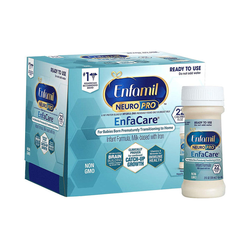 Enfamil� NeuroPro� EnfaCare� Ready to Use Infant Formula, 2-ounce bottle-Infant Formula Enfamil� NeuroPro� EnfaCare� Unflavored 2 oz. Bottle Liquid Milk-Based Premature