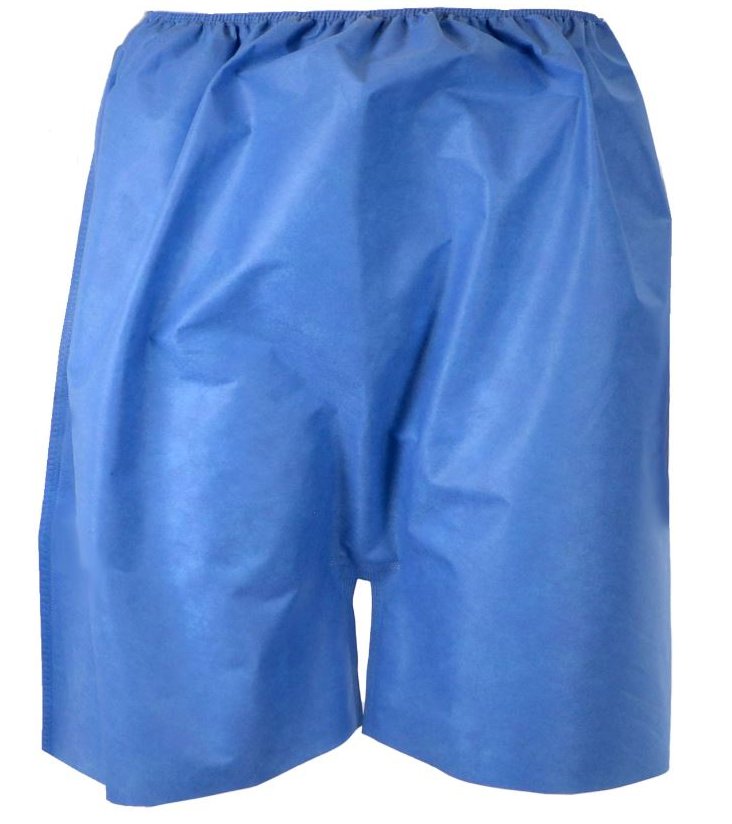 HPK Industries Exam Shorts, 3X-Large-Exam Shorts 3X-Large Adult Disposable