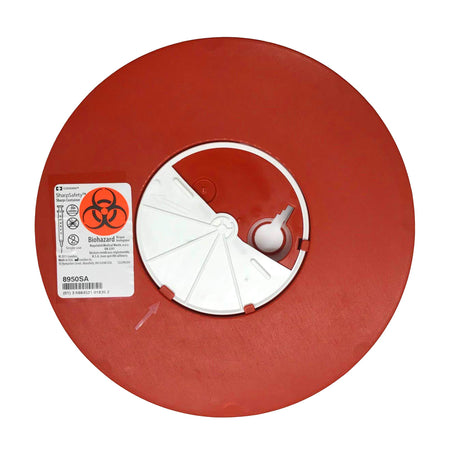 SharpSafety™ Multi-purpose Sharps Container, 1.25 Gallon, 6¾ x 8¾ Inch