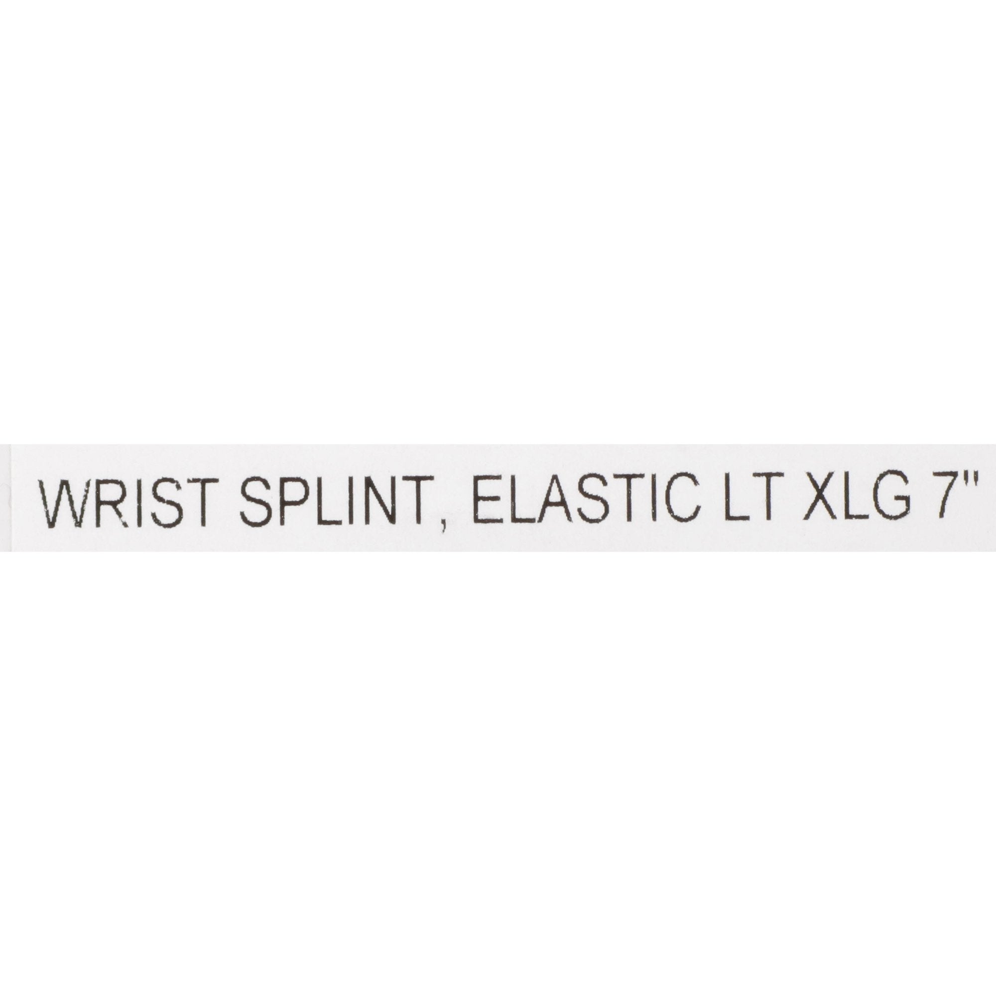 McKesson Left Wrist Splint, Extra Large-Wrist Brace McKesson Low Profile / Contoured / Wraparound Aluminum / Cotton / Elastic Left Hand Beige X-Large