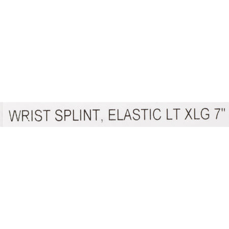 McKesson Left Wrist Splint, Extra Large-Wrist Brace McKesson Low Profile / Contoured / Wraparound Aluminum / Cotton / Elastic Left Hand Beige X-Large