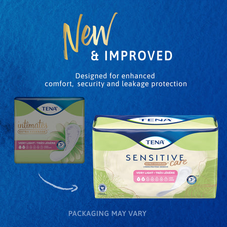 Tena® Sensitive Care™ Extra Coverage Very Light Incontinence Liner - Incontinence>Incontinence Liners and Pads - Essity HM...