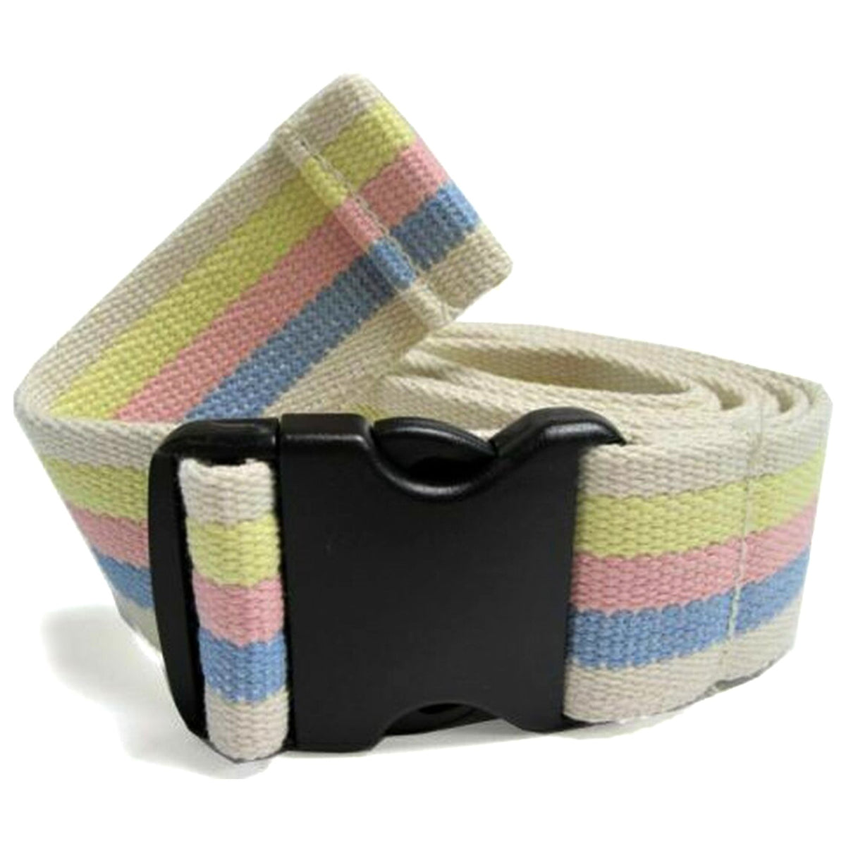 McKesson Pastel Stripe Gait Belt, 60 Inch-Gait Belt McKesson 60 Inch Length Pastel Stripe