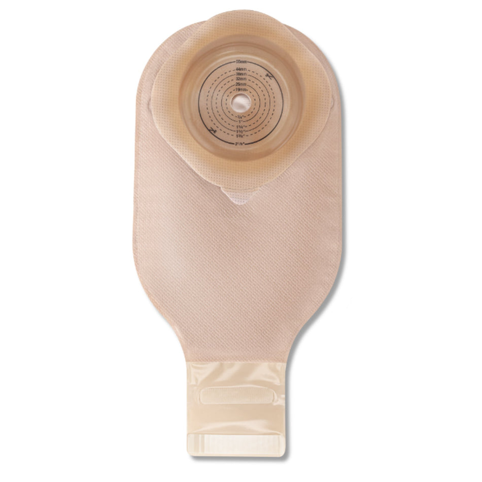 CeraPlus� One-Piece Soft Convex Drainable Pouch, Beige, Up to 2.12 Opening-"Ostomy Pouch CeraPlus� One-Piece System 12 Inch Soft Convex, Pre-Cut Up to 2-1/8 Inch Drainable"
