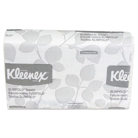 Kleenex Slimfold Towels, Absorbency Pockets, White, Single Ply-Paper Towel Kleenex Slimfold Multi-Fold 7-1/2 X 11-1/2 Inch
