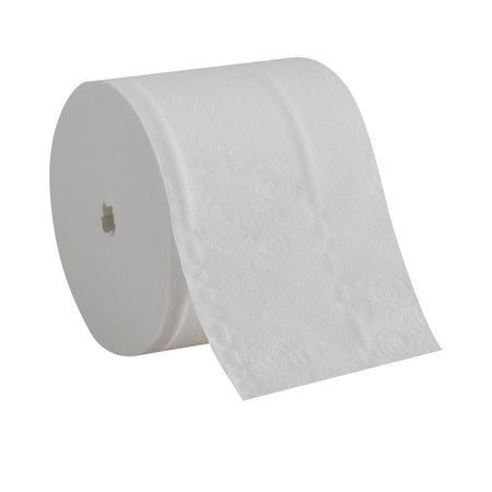 Angel Soft PS compact Toilet Tissue-Toilet Tissue Angel Soft Professional Series Compact White 2-Ply Standard Size Coreless Roll 750 Sheets 3-4/5 X 4-1/20 Inch